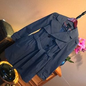 Cynthia Rowley Double Breasted Trench Coat